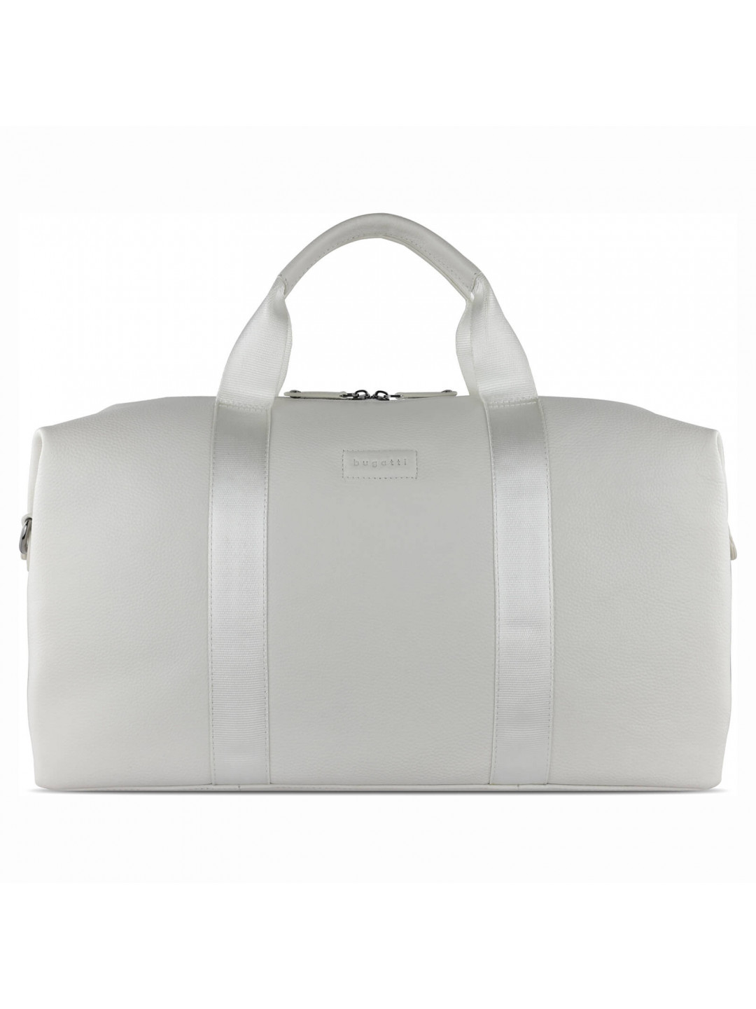 Kožená cestovní taška Bugatti Disse – bílá